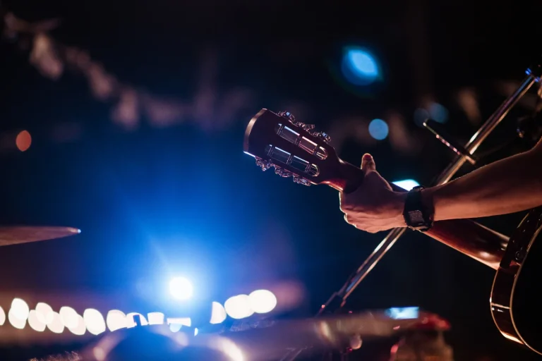 Live band performances at a villa in Kasauli offering vibrant nightlife and entertainment for guests.
